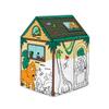Bankers Box at Play Large Color in Dinosaur Playhouse, Cardboard Playhouse and Life Size Craft Activity for Kids and Families view 1