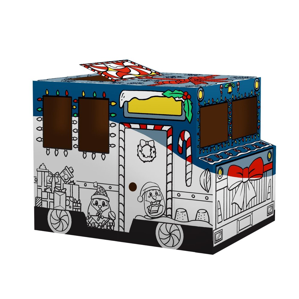 Bankers Box at Play Holiday Truck