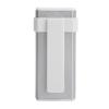 Akozon Portable Sports Music Media MP3 Player with LCD Mini Screen and LED Flashlight, BackClip Design for Sports & Outdoor Activities - Black (Silver) view 3