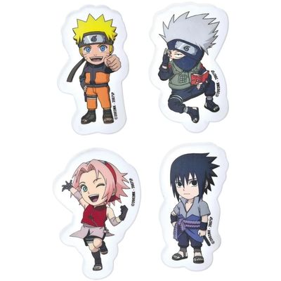 Amscan Assorted Design Naruto Shaped Erasers - 2.1" (Pack of 4) - Safe to Use Party Favors - Perfect for Birthdays, Themed Events, Kids Parties & More