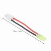 Akozon Large Female to Mini Male Adapter Cable, 13cm Long with 16 AWG HeavyDuty Wire and Silicone Jacket (Otamiya's) view 4