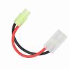 Akozon Large Female to Mini Male Adapter Cable, 13cm Long with 16 AWG HeavyDuty Wire and Silicone Jacket (Otamiya's) (OTA to OTA) view 4