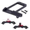 1/10 RC F10 Portal Axle Servo Mount, Aluminum CNC Front Axle BAT Servo Mount Low Center of Gravity for 1/10 RC Crawler Vanquish VS4-10 Phoenix F10 Portal Axle LCG Chassis DIY Upgrades (Black) view 1