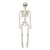 3ft/90cm Halloween Skeleton Movable Joints Full Body Skeleton Halloween Haunted House Graveyard Party Scary Decor White view 1
