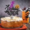 1 Pack Witch Cupcake Toppers - Halloween & Birthday Witch Cupcake Picks for Boy & Girl First Birthday Party Decorations view 3