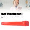 Fake Microphone, Prop Plastic Pretend Microphone, for Toddler, Girls Toys, Teen, for Birthday Party Favors Costume Prop (#11) view 2
