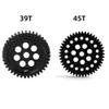 32P 0.8M Metal Steel 39T 45T Spur Gear Main Gear 8053 for TRX TRX4 TRX6 1/10 RC Crawler Car Spare Parts Upgrade Accessories(39T) view 2