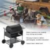 1/12 Dollhouse Miniature BBQ Grill Mini BBQ Grill Oven Model RC Car Decoration BBQ Cart Model view 2