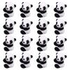 16 Pcs Finger Panda Plush 4 inch Panda Clips Curtain Holder Stand Note Memo Clips Photo Holder Cute Panda Toy Doll Finger Kids Toy,Home Decoration Plant Pots Bonsai Craft Decor,Chinese Style Souvenir view 1