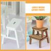 Abaodam Dollhouse Mini Stool 2 Pack Mini Stools for Dollhouse Decor Miniature Furniture view 2