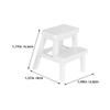 Abaodam Dollhouse Mini Stool 2 Pack Mini Stools for Dollhouse Decor Miniature Furniture view 4