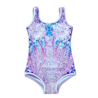 Hewtwerck Girls Birthday Outfit Costume Kids Fans Sparkles Lover Bodysuit Leotard Halloween Birthday Party Cosplay (Multicolour, 7Years-8Years)
