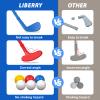 Liberry Toddler Golf Set for 2 3 4 Years Old Boys Girls, Upgraded Kids Golf Clubs Set with Cart, Putting Mat, Outdoor Indoor Sports Toy Birthday Gift, Blue view 2