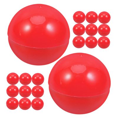 BRIGHTFUFU 25pcs Openable Raffle Balls Lottery Balls Lightweight Pvc for Boys and Girls Party Games Carnival Game