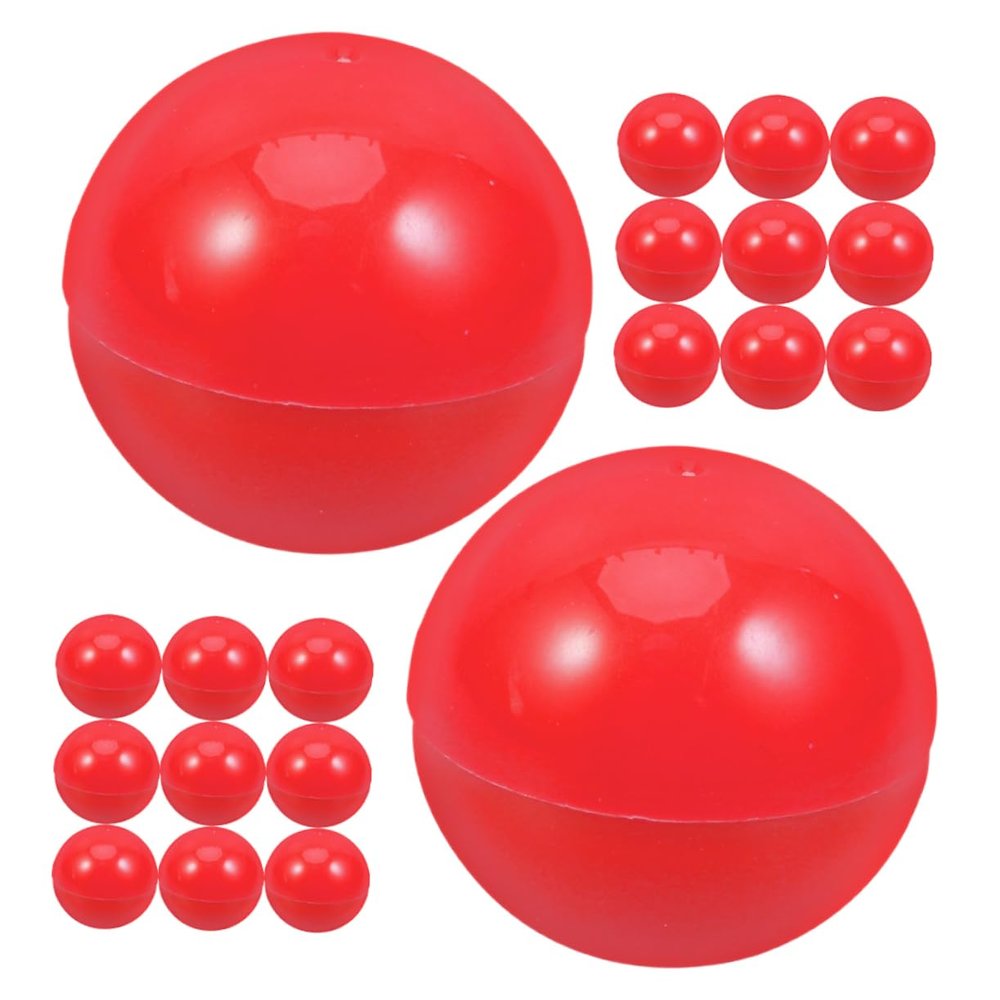 BRIGHTFUFU 25pcs Openable Raffle Balls Lottery Balls Lightweight Pvc for Boys and Girls Party Games Carnival Game