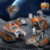 5in1 STEM Building Toys for Kids 6-14, Remote & APP Controlled Mech Robots/Heavy Tanks/Tracked Racer STEM Building Kit for Kid Science Learning, 552 Pcs DIY Erector Sets Gifts for Boys & Girls view 2