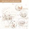 120 PCS Wildflower Party Decorations Birthday Party Supplies Including Plates, Cups, Napkins, Tableware for Wildflower Decorations, 20 Servings view 4
