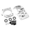 FLMLF CNC Metal Quick Release Clutch Bell Support Frame Kit for 1/5 Hpi Rofun BAHA Rovan Km Baja 5b Ss 5t 5sc Rc Car Parts (Silver) view 1