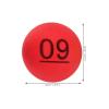 TOYANDONA 10pcs Raffle Balls Numbers 1-10 Bingo Balls Sphere Game Small Numbered Plastic Ball Games for Night Large Group Activities view 4
