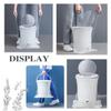 Manual Clothes Spin Dryer 17x15in 17x18.5in Spin Dryer Non-Electric Convenience And Efficiency For RV Apartments Dorms Camping Travel(White,Large) view 2