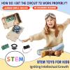 STEM Toys for Kids Age 8-14, Science Kits Educational DIY Radio Building Set - Wooden 3D Puzzle Electronics for 8-12 Year Olds view 3