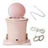 Manual Clothes Spin Dryer 17x15in 17x18.5in Spin Dryer Non-Electric Convenience And Efficiency For RV Apartments Dorms Camping Travel(Pink,Large) view 1