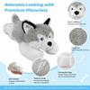 25" & 4.5 lbs Husky Weighted Stuffed Animals for Comfort, Cuddly & Soft Kids' Plush Toy Pillows for Companion, Large Plushies with Removable Ceramsite Bag, Gifts for Adults, Kids, Boys and Girls view 3
