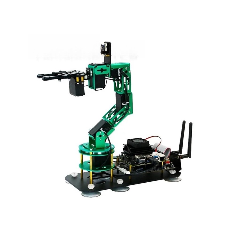 CHUNYE AI Vision Robotic Arm 6 Axis Robot Arm, Assembled with ROS with Mainboard for Rb Pi