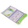 Tbest Portuguese English Sound Book, Bilingual Language Learning Toy, Interactive Educational Book with Erasable Pages (Green) view 2