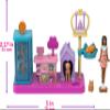 Barbie Mini Land DreamHouse & 3 Playsets with 4 1.5-Inch Dolls, Doll House Furniture & Accessories, Includes Pet Boutique, Hair Salon, & Supermarket view 3