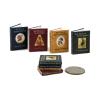4 Pcs Mini Books Dollhouse Accessories Children Story Miniature 1/12 Scale Illustrated Readable Books Beatrix Potter Set of 4 Books by Little Things of Interest view 1