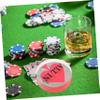 BCOATH Acrylic Dealer Button with Engraved Heart Multi-Functional Poker Accessory for Tournaments and Smooth Texture for and Game view 4