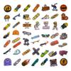100 Pack Skateboard Stickers, Skateboard Party Favors, Birthday Decorations view 3