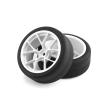 1/10 65mm Wheel Hub Tire for Tamiya TT01 TT02 XV01 RC Car Accessories, 4PCS view 2