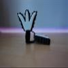Axolotl Fins for Headphones (Black & White) view 4