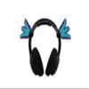 Axolotl Fins for Headphones (Purple & Blue) view 1