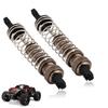 2Pcs Shock Absorber, A6955 Alloy Damp Metal Front Rear Shock Set Complete Upgrades Parts Accessories for 1/16 Short Course Parts view 1