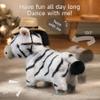 TUMAMA Walking Talking Toy Zebra with Remote Control Leash, Plush Pet Electronic Interactive Toys for Kids,Walks,Barks,Sing,Remote Control Electronic Plush Zebras Toy for Kids Age 3 4 5 6 view 2