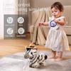 TUMAMA Walking Talking Toy Zebra with Remote Control Leash, Plush Pet Electronic Interactive Toys for Kids,Walks,Barks,Sing,Remote Control Electronic Plush Zebras Toy for Kids Age 3 4 5 6 view 3