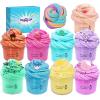 9 Packs Butter Slime Kit, Super Soft, Non-Sticky Stress Relief Toy, Party Favors and Birthday Gift for Boys and Girls view 1