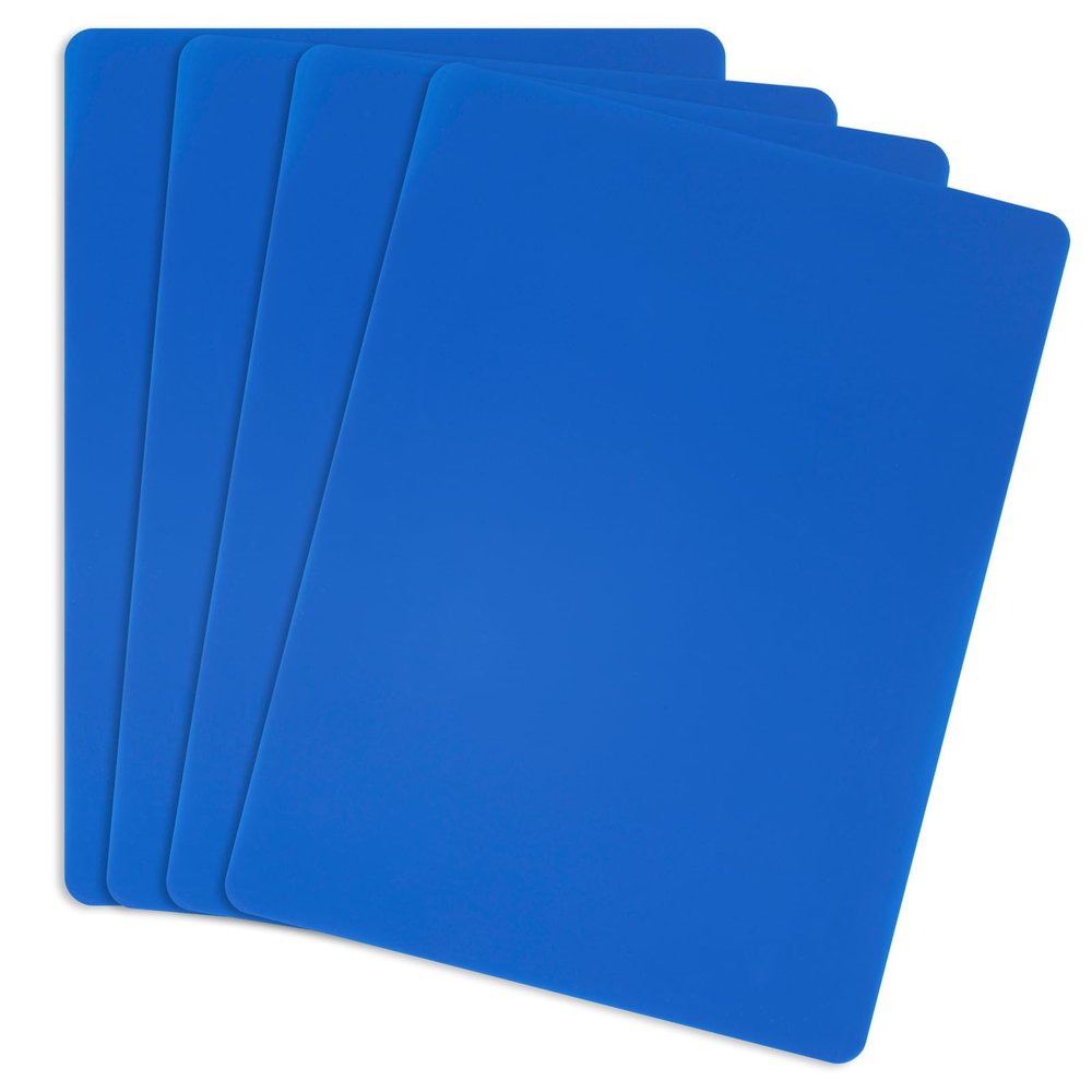 4pcs Mahjong Tile Mixer Shuffler, Premium Plastic Mahjong Tile Mixer Mahjong Tile Shuffler Easy to Carry Mahjong Accessories for Mahjong Enthusiasts(Blue)