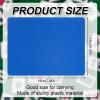 4pcs Mahjong Tile Mixer Shuffler, Premium Plastic Mahjong Tile Mixer Mahjong Tile Shuffler Easy to Carry Mahjong Accessories for Mahjong Enthusiasts(Blue) view 2