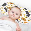Kigai Halloween Pumpkins and Bats Baby Burp Cloths- Burping Cloths for Baby Boys Girls and Newborn Towel,Large Absorbent Burp Cloths 2PCS view 4