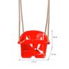 14.6x12.2x11in Outdoor Low Back Full Bucket Swing for Seat Including Rope & Mounting Rings Kids Garden Backyard Toy view 3