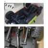 cvking RC Front Rear Lamp Group Compatible with Xiaomi for Jimny 1/16 RC Car Spare Parts Retrofit and Upgrade Lights Independent ESC Remote Control Receiver RC Car Light view 2