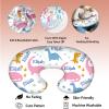 Baby Nursing Pillow Cover, Custom Personalized Breastfeeding Pillowcase with Name, Customized U-Shaped Removable Nursing Covers for Breastfeeding Pillows, Custom Gift for Infant Baby Boys and Girls view 3
