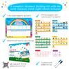 104 PCS Sentence Building for Kids, Sentence Building Magnets Kit, Learn to Read, Speech Speak Spell Games, Kids Vocabulary Builder, Sentence Building Games, Sight Word Magnets Games - Simply Magic view 3