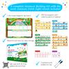 105 PCS Sentence Building Kit for Kids, Sight Word Magnets, Word Magnets for Fridge, Speak and Spell, Speech Therapy Toys for Toddlers 3-4, Classroom Must Haves for Learning to Read - Simply Magic view 3