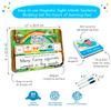 105 PCS Sentence Building Kit for Kids, Sight Word Magnets, Word Magnets for Fridge, Speak and Spell, Speech Therapy Toys for Toddlers 3-4, Classroom Must Haves for Learning to Read - Simply Magic view 4