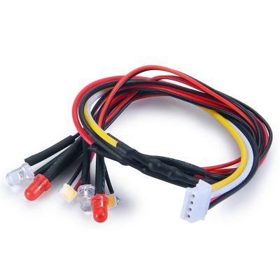cvking RC Front Rear Lamp Group Compatible with Kyosho for Mini-Z 4X4 for Wrangler for Unlimited 1/24 RC Crawler Car Front & Rear Light Headl Front Light Taillight